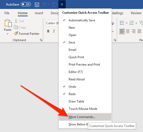 word for mac when selecting, automatically select entire word